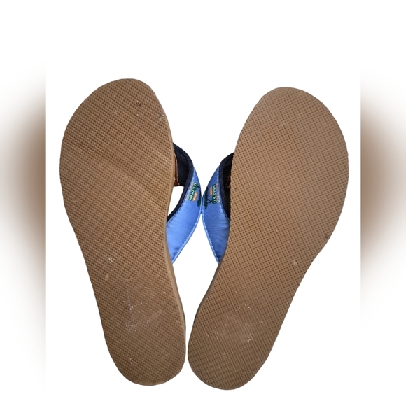 2008 US OPEN TORREY PINES golf sandals flip flops beach coastal lightweight M-L - Picture 5 of 9